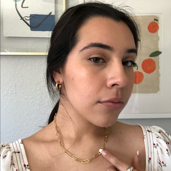 PAPERCLIP CHAIN / NECKLACE - Picture 2 of 3